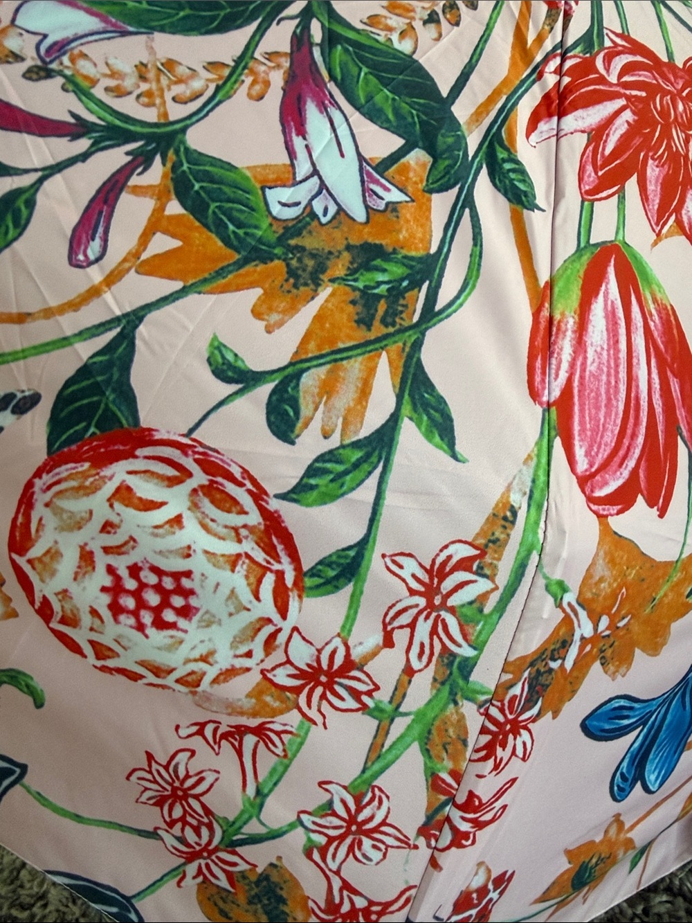 Gucci Umbrella Floral Horse New in Box AMAZING new no tag - Picture 6 of 7